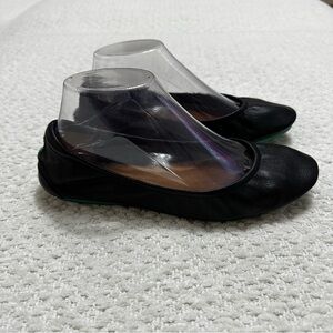 Tieks By Gavrieli Shoes Casual Slip On Ballet Flats Black Leather Women’s Size 8